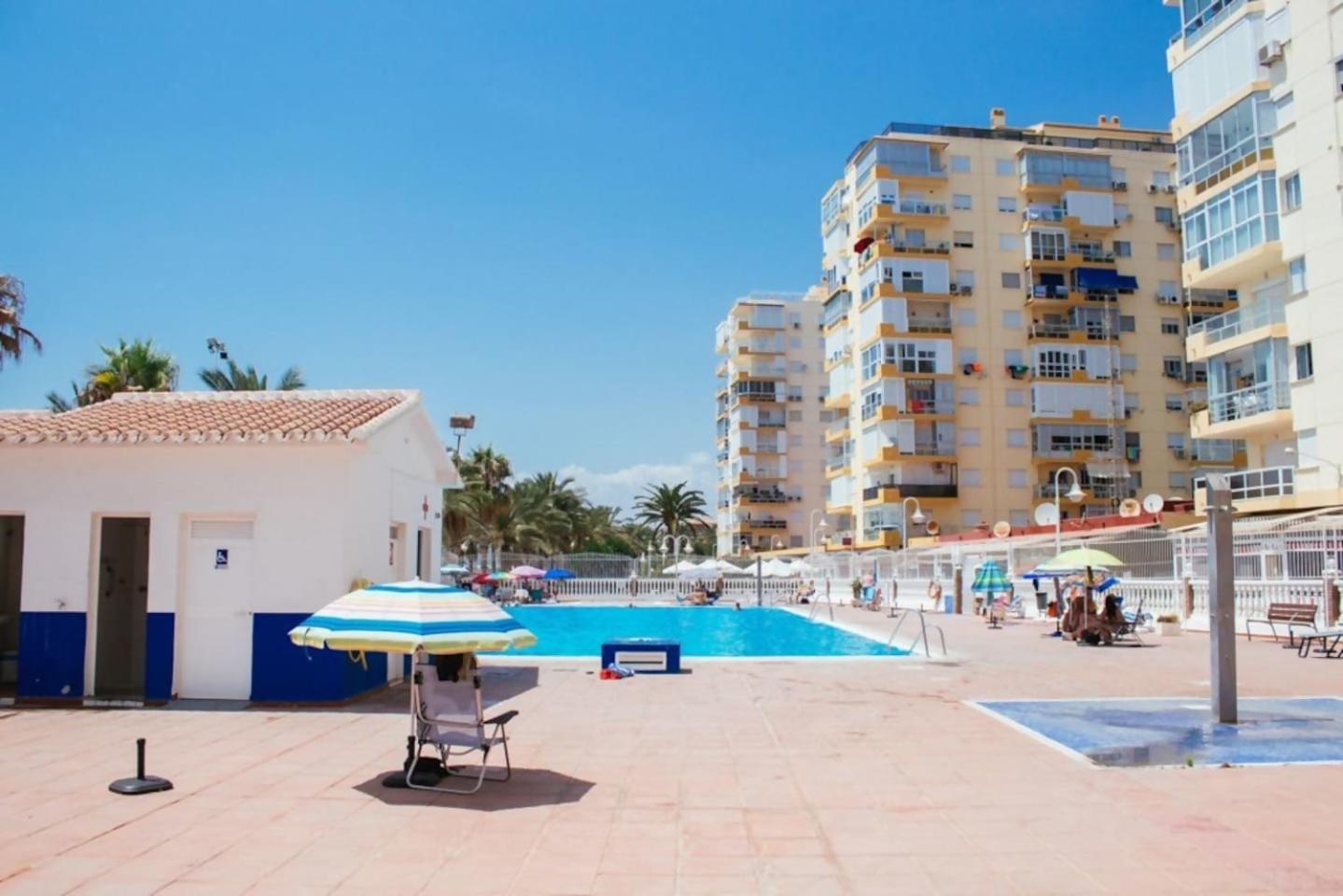 Loft En Residencial 1ª Linea Con Piscina Apartment Algarrobo Costa Ngoại thất bức ảnh