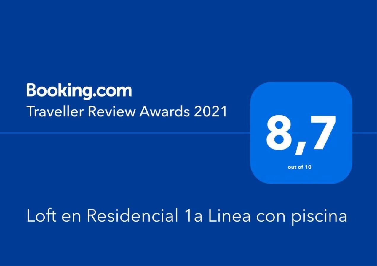 Loft En Residencial 1ª Linea Con Piscina Apartment Algarrobo Costa Ngoại thất bức ảnh